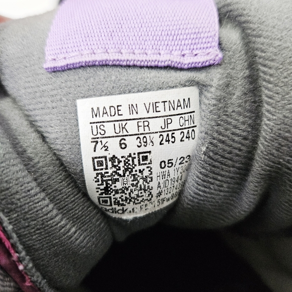 Adidas Performance X_plrboost Puffer High Top Sneaker Size 7.5 Grey Plrboost - Picture 8 of 8